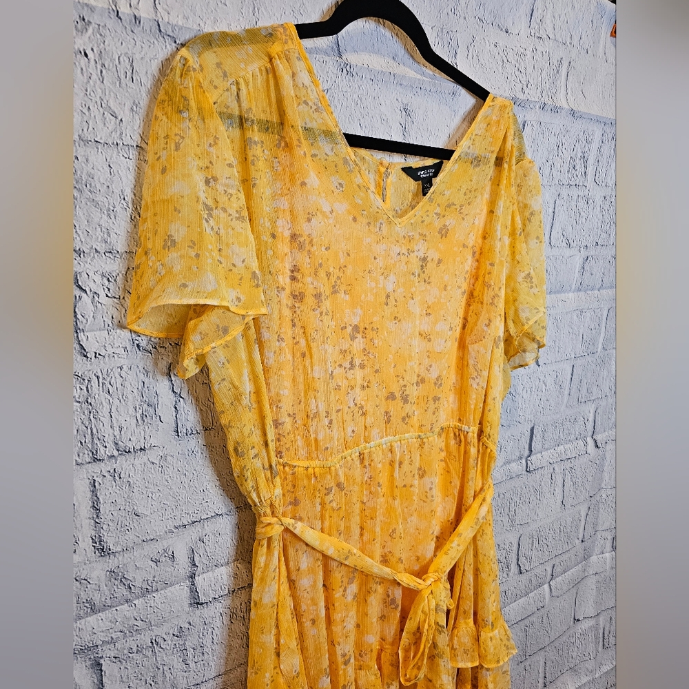 SIMPLY VERA VERAWANG yellow dress